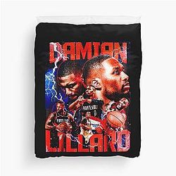 Damian Lillard Portland Trail Blazers Duvet Cover