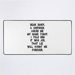 Damon Salvatore Quote Desk Mat