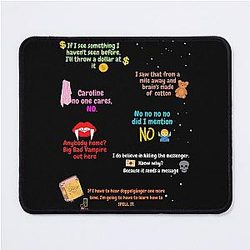 Damon Salvatore Funny Quotes Mouse Pad