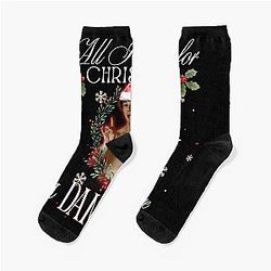 All I Want for Christmas Is Damon Salvatore Socks