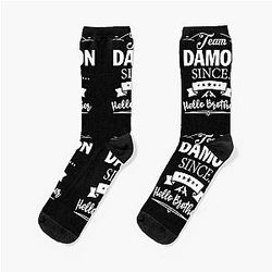 Team Damon Since Brother Damon Salvatore Socks