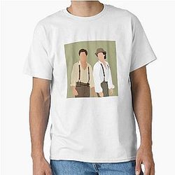 Stefan and Damon Salvatore Vampire Diaries Classic T-Shirt