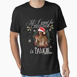 All I Want for Christmas is a Damon Salvatore T-Shirt