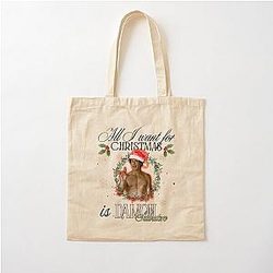 All I want for Christmas is a Damon Salvatore canvas tote bag
