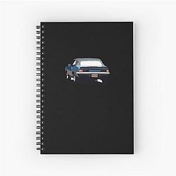 Damon Salvatore Car Spiral Notebook