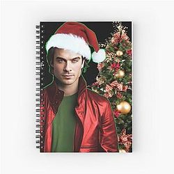 All I Want For Christmas Is Damon Salvatore Notebook