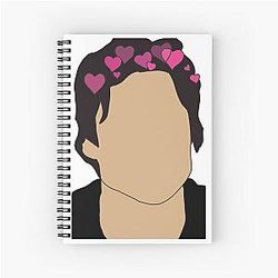 Damon Salvatore Spiral Notebook