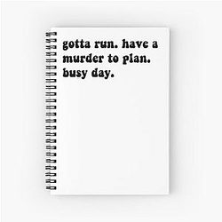 Damon Salvatore Quote Spiral Notebook