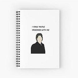 Damon Salvatore Spiral Notebook