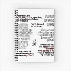 Damon Salvatore Quotes Vampire Diaries Spiral Notebook