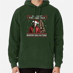 All I Want For Xmas Is Damon Salvatore Hoodie