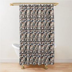Damon Salvatore Shower Curtain