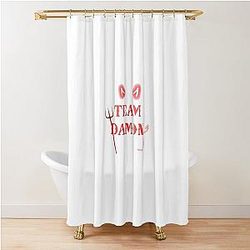 The Vampire Diaries Shower Curtain