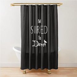 Sired to Damon Salvatore  White Shower Curtain