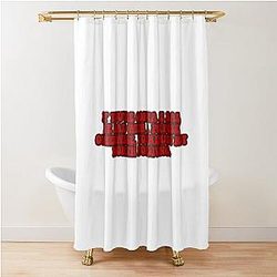 Damon Salvatore Shower Curtain