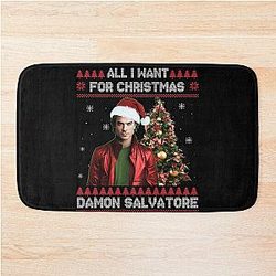 All I Want for Christmas Is a Damon Salvatore Bath Mat