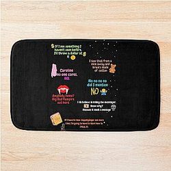 Damon Salvatore Funny Bath Mat