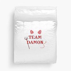 The Vampire Diaries Damon Salvatore Duvet Cover