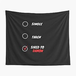 Sired to Damon Salvatore Tapestry
