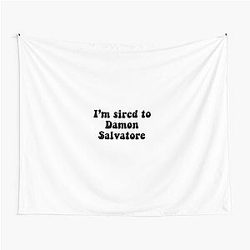 I sired Damon Salvatore Tapestry