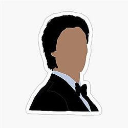 Damon Salvatore Sticker