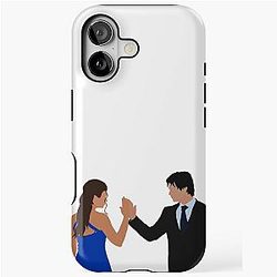 Damon Salvatore Elena Gilbert iPhone Tough Case