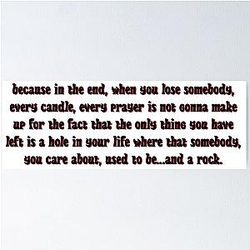 Damon Salvatore Quote Poster