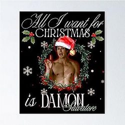 All I want for Christmas is a Salvatore Vampire Poster