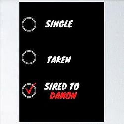 The Vampire Diaries Damon Salvatore Poster