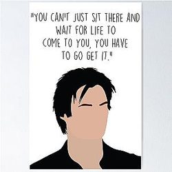 Damon Salvatore Poster