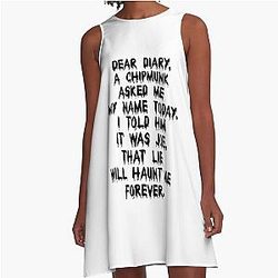 Damon Salvatore A-Line Dress