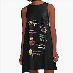 Damon Salvatore Funny A-Line Dress