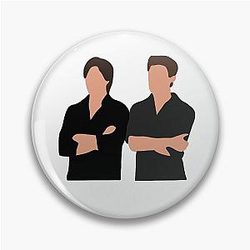 Stefan and Damon Salvatore Pin