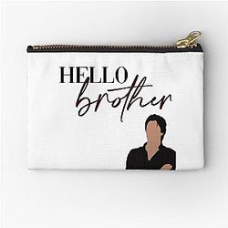 Hello Brother Damon Salvatore The Vampire Diaries Pouch