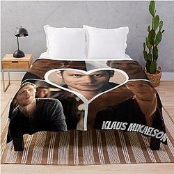 Klaus Mikaelson, The Originals, TVD, Damon Salvatore Throw Blanket