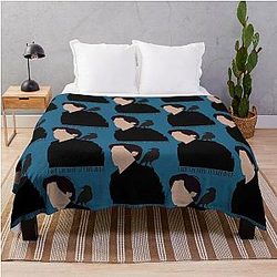 Damon Salvatore Throw Blanket