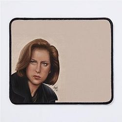 Dana Scully Painting Mouse Pad