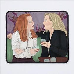 Stella Gibson and Dana Scully Mouse Pad