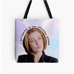 Dana Scully Badass Tote Bag
