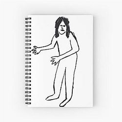 The Jersey Devil - X-Files - Fox Mulder dan Scully Spiral Notebook