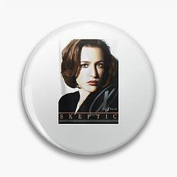 Dana Scully Skeptic Portrait Pin
