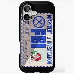 Dana Scully FBI iPhone Case