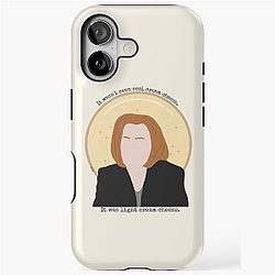 Dana Scully in Bad Blood iPhone Case