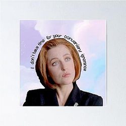 Dana Scully Poster