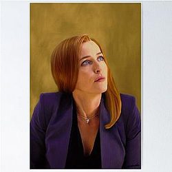 Dana Scully 2018 The Portrait Poster