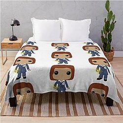 Dana Scully Funko Pop Throw Blanket