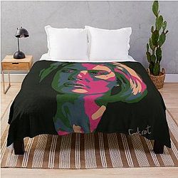 Dana Scully Colorblock Throw Blanket