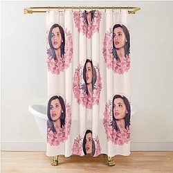 Dana Scully X-Files Gillian Anderson Flowers Oil Painting Shower