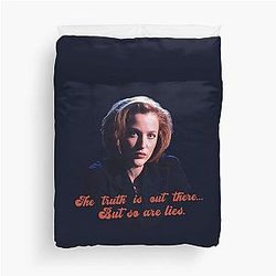 Dana Scully The truth is out there Duvet Cover