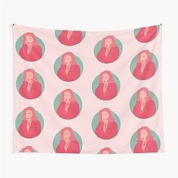 Dana Scully THE X Files Gillian Anderson Digital Art Retro Tapestry